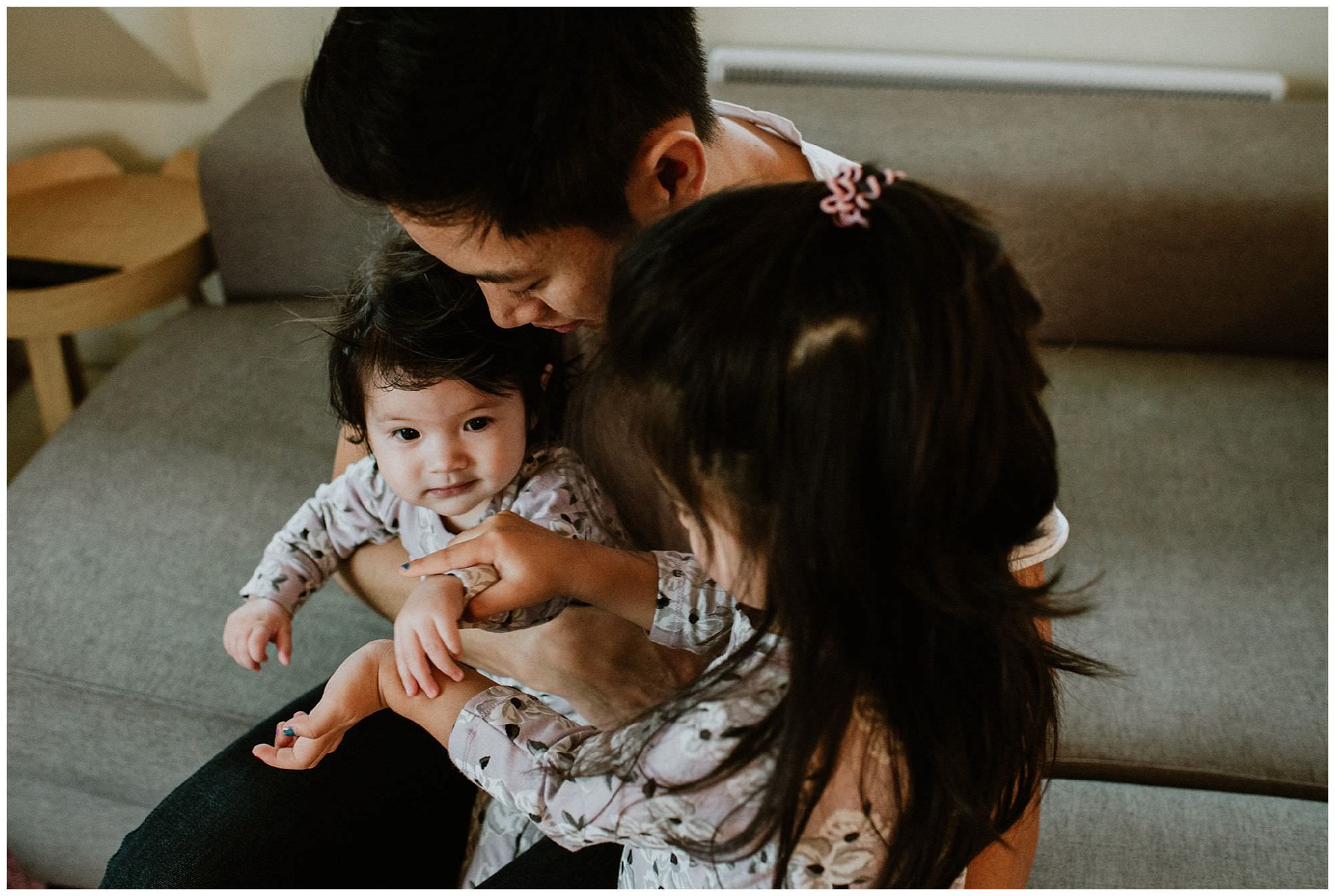 Candid lifestyle family photography Vancouver, family photographer