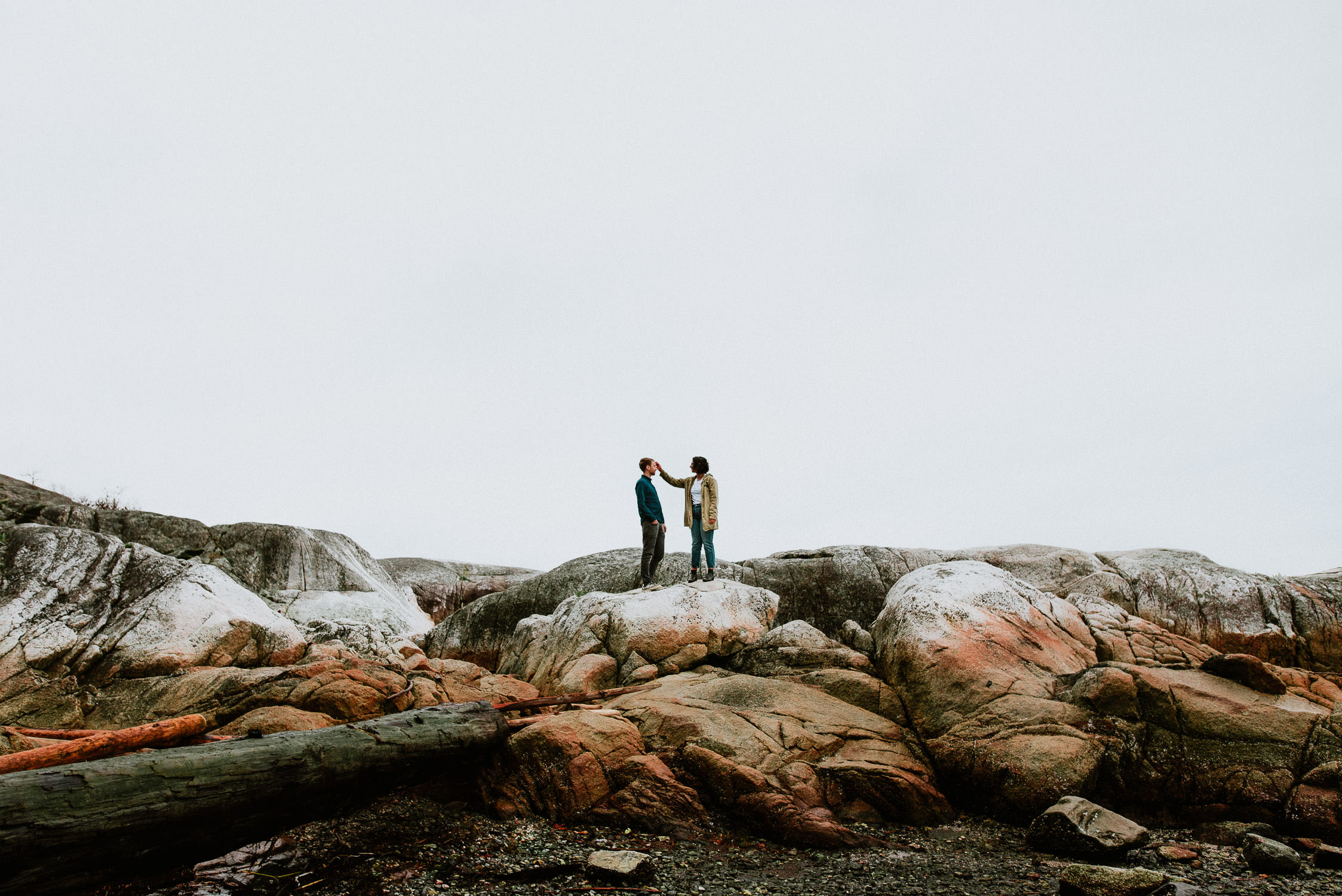 Engagement photos at Lighthouse Park Vancouver BC, best vancouver wedding photographer